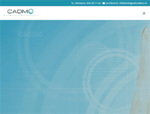 Tablet Screenshot of cadmo.es